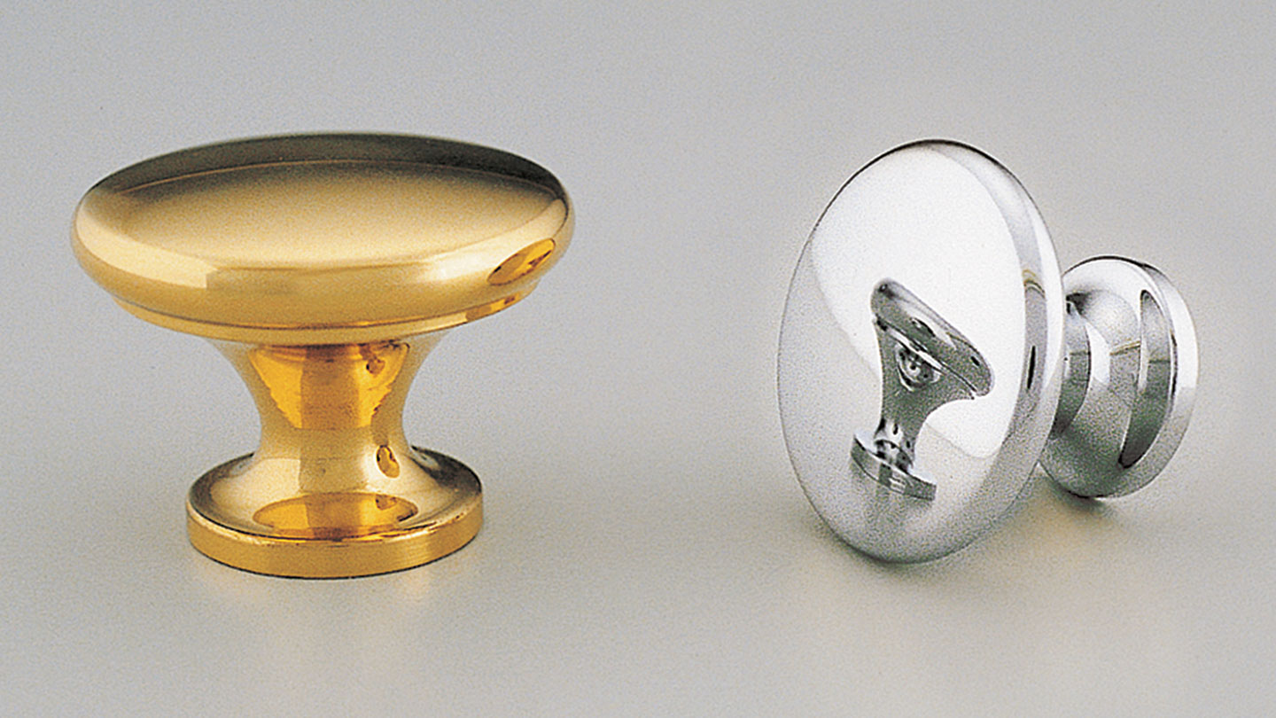 BK34_BUTTON BUTTON round knob shallow rounded top : Kethy