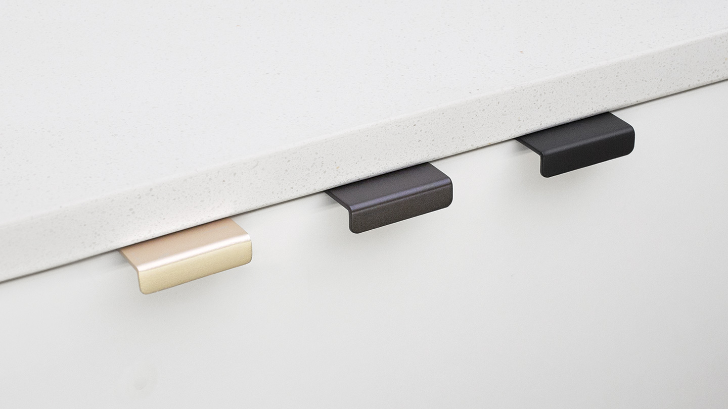 Flush Fitting Lip Pulls Cabinet Handles Kitchen Handles