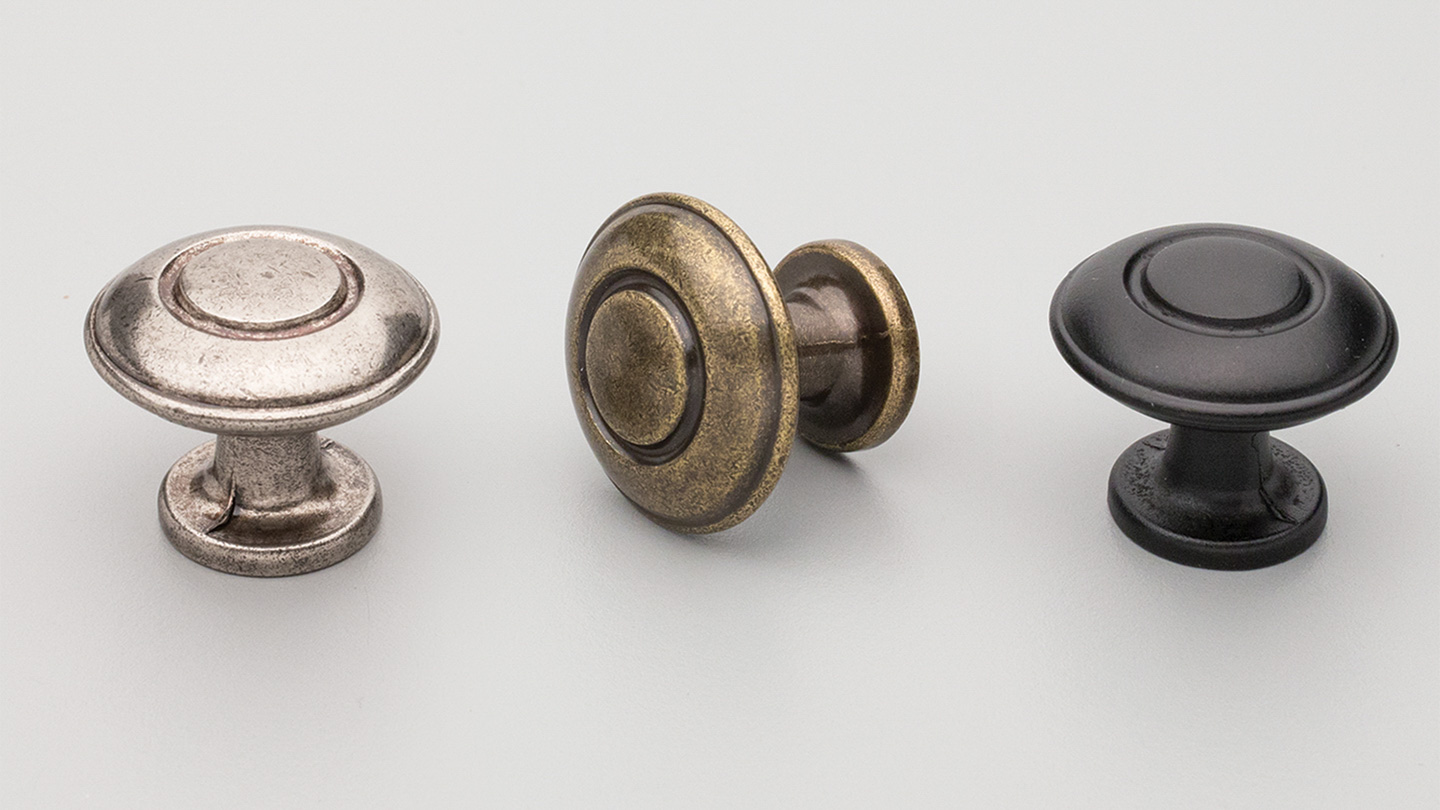 HT208 Hampton / Shaker round knob for Kitchen knobs and handles, kitchen cabinet knobs and handles, vanity knobs and handles, bathroom knobs and handles, kitchen cupboard knobs and handles, kitchen hardware, matt black knobs and handles, cabinet hardware