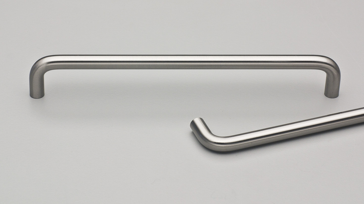 S609 stainless D handle 10mm round section for Kitchen handles, cabinet handles, cabinet hardware, kitchen cabinet handle, vanity handle, furniture handle, kitchen hardware, cupboard handles.